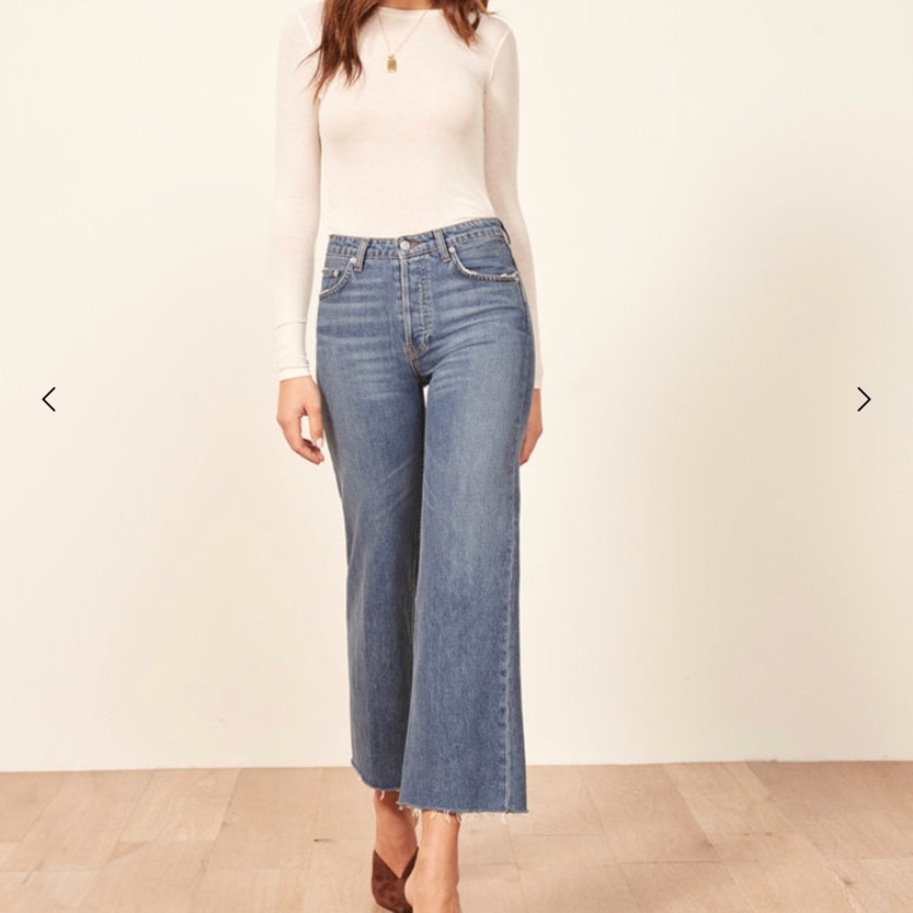 COPY - Reformation Fawcett Jean New with Tags